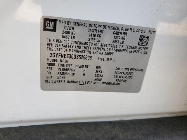 2013 CADILLAC SRX PREMIU - 3GYFNEE30DS529808