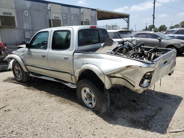 TOYOTA TACOMA DOU 2001 silver  gas 5TEGN92N21Z774958 photo #3