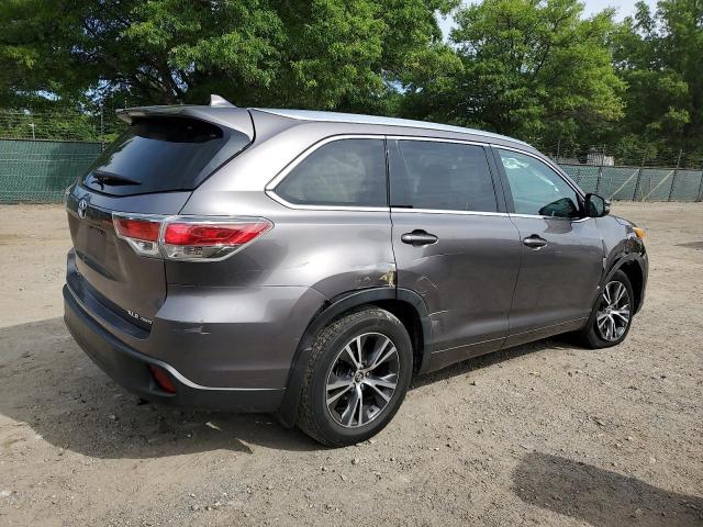 Vin: 5tdjkrfh1gs343567, lot: 60427885, toyota highlander xle 20163