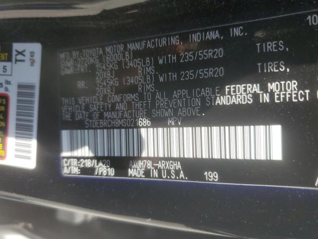 2021 TOYOTA HIGHLANDER 5TDEBRCH8MS021686