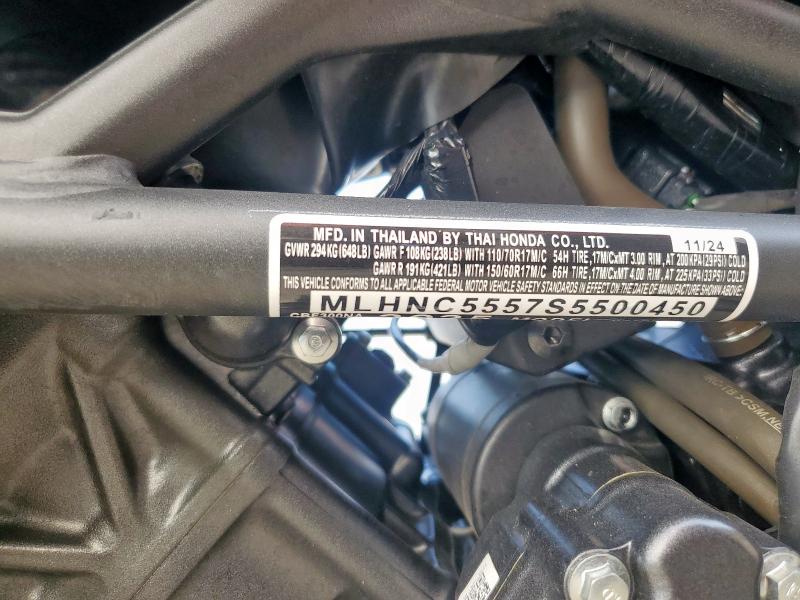 2025 HONDA CBF300 NA MLHNC5557S5500450