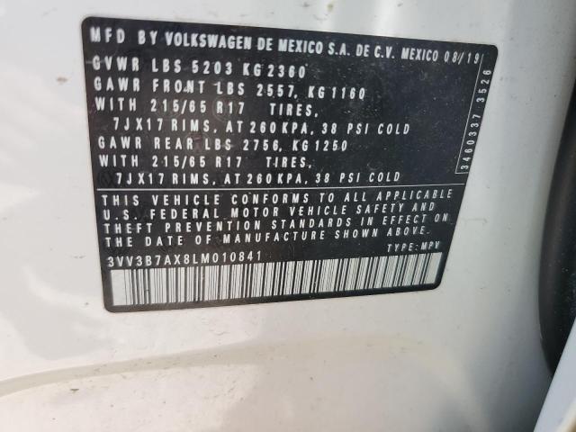 2020 VOLKSWAGEN TIGUAN SE 3VV3B7AX8LM010841