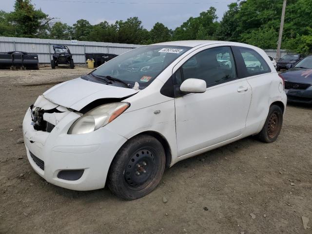 TOYOTA YARIS 2010 white  gas JTDJT4K32A5281863 photo #1