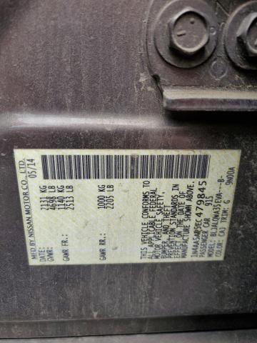 2014 NISSAN MAXIMA S - 1N4AA5AP5EC479845