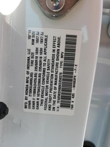 2019 HONDA CR-V EXL - 7FARW2H88KE058376