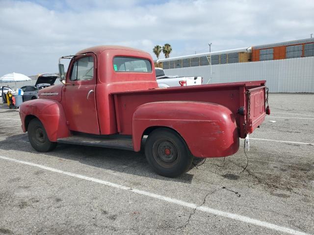 FORD F100 1952 red   F1D2LB17771 photo #3
