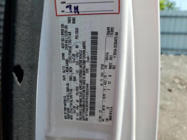 2012 FORD ECONOLINE - 1FTNE2EW7CDB05549