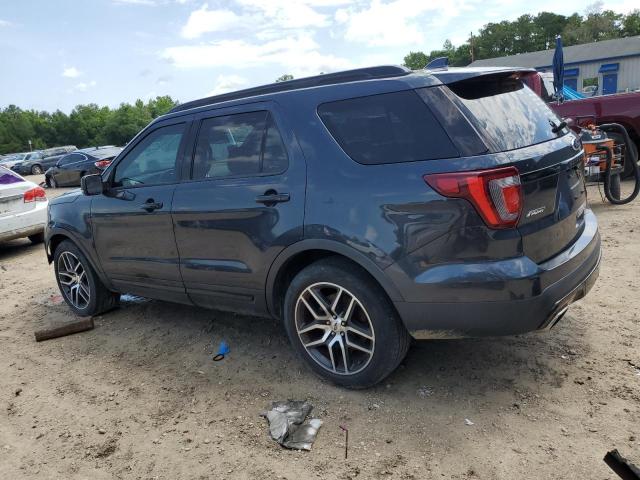 Vin: 1fm5k8gt7hgc29725, lot: 59944785, ford explorer sport 20172