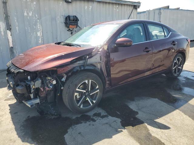 NISSAN SENTRA SV 2025 maroon  gas 3N1AB8CV8SY289564 photo #1