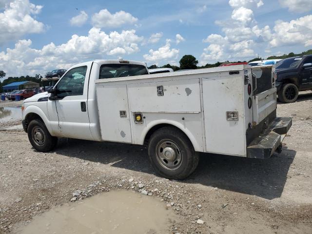 FORD F250 SUPER 2015 white pickup gas 1FDBF2A66FEB56394 photo #3