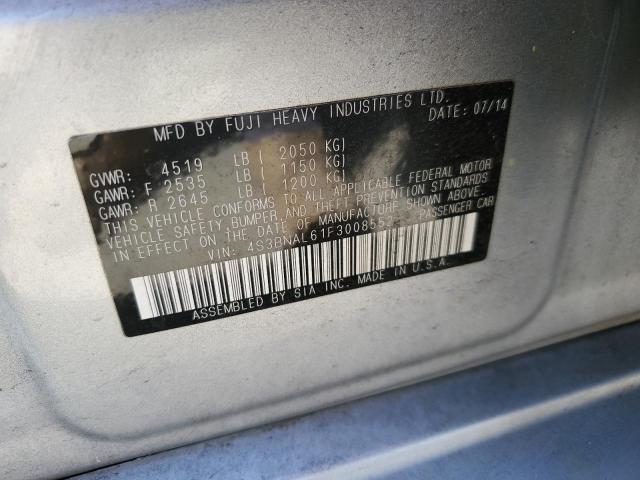 2015 SUBARU LEGACY 2.5 - 4S3BNAL61F3008552