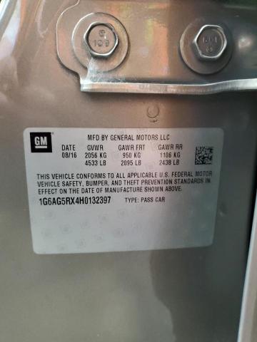 1g6ag5rx4h0132397 - 2017 Cadillac ats - #59523325