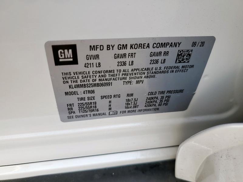 2021 BUICK ENCORE GX - KL4MMBS25MB060991