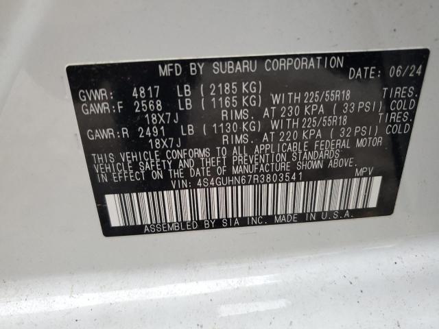 2024 SUBARU CROSSTREK 4S4GUHN67R3803541