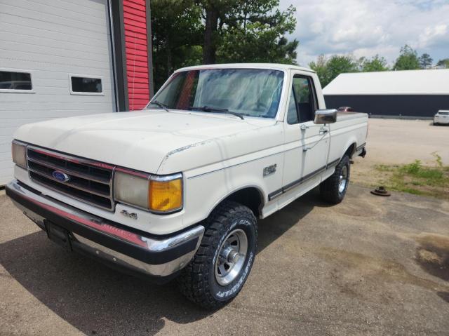FORD F150 1990 white  gas 1FTEF14N7LLA38988 photo #3