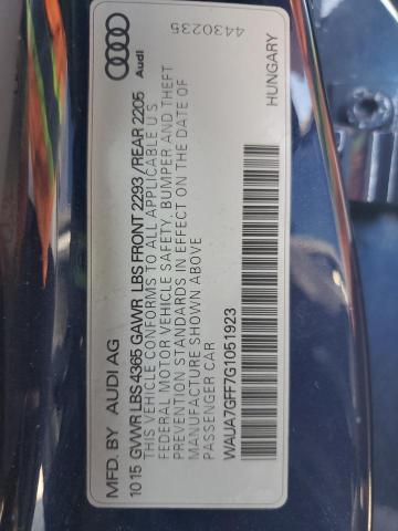2016 AUDI A3 PREMIUM - WAUA7GFF7G1051923