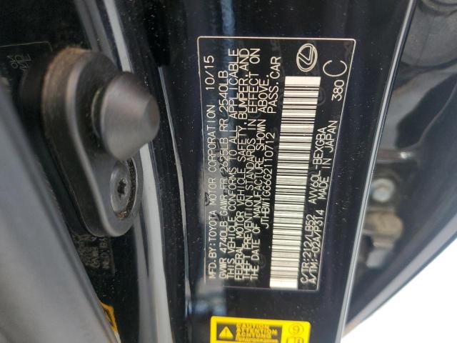 2016 LEXUS ES 300H JTHBW1GG6G2110712