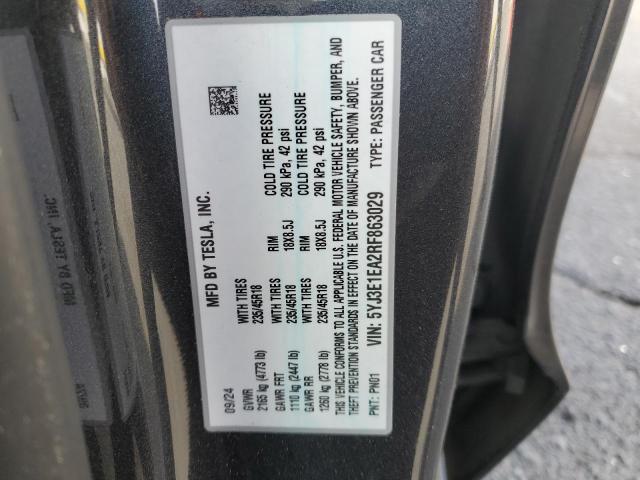 2024 TESLA MODEL 3 - 5YJ3E1EA2RF863029