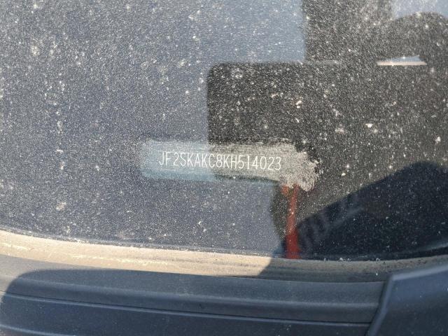 2019 SUBARU FORESTER S JF2SKAKC8KH514023