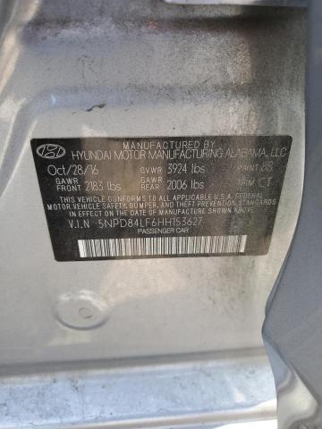 2017 HYUNDAI ELANTRA SE - 5NPD84LF6HH153627