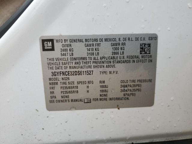 3gyfnce32ds611527 - 2013 Cadillac srx luxury collection - #60987665
