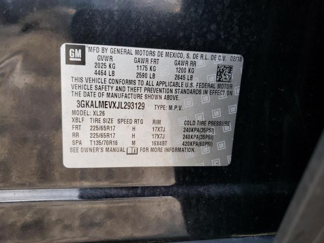 2018 GMC TERRAIN SL - 3GKALMEVXJL293129
