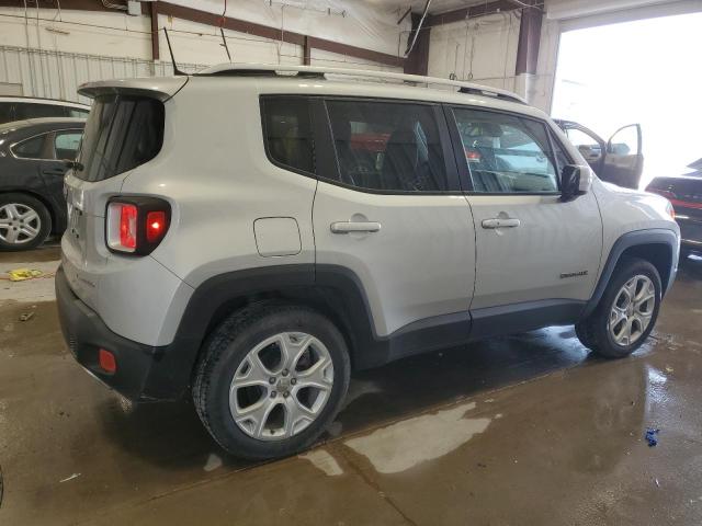 Vin: zaccjbdb5jph80185, lot: 59841045, jeep renegade limited 20183