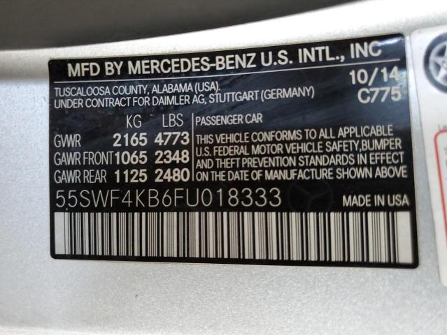 2015 MERCEDES-BENZ C 300 4MAT 55SWF4KB6FU018333