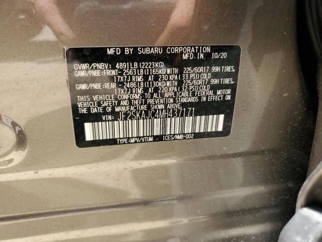 2021 SUBARU FORESTER P JF2SKAJC4MH437171