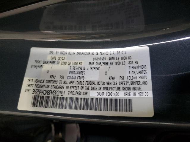 2023 MAZDA 3 PREFERRE 3MZBPACM8PM383151