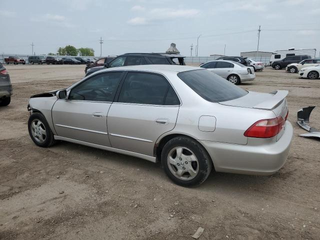 HONDA ACCORD EX 1999 silver sedan 4d gas 1HGCG5655XA046602 photo #3