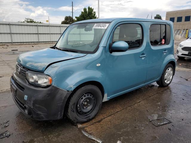 NISSAN CUBE BASE 2009 blue  gas JN8AZ28R49T131487 photo #1