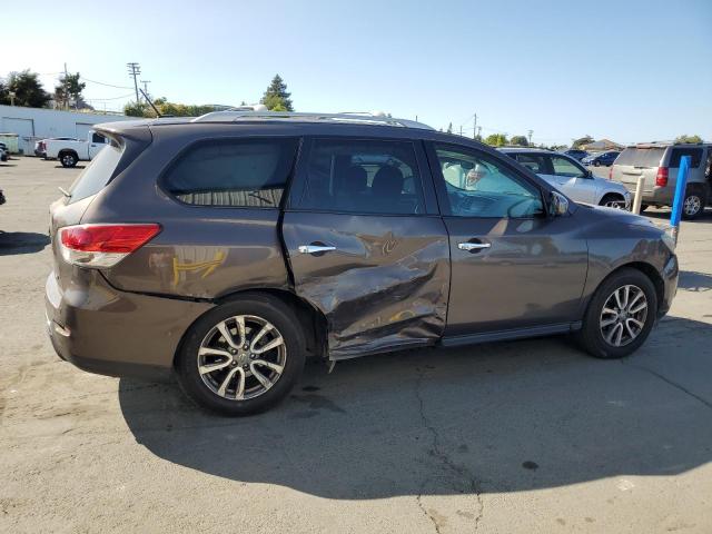 NISSAN PATHFINDER 2015 gray  gas 5N1AR2MN5FC640834 photo #4