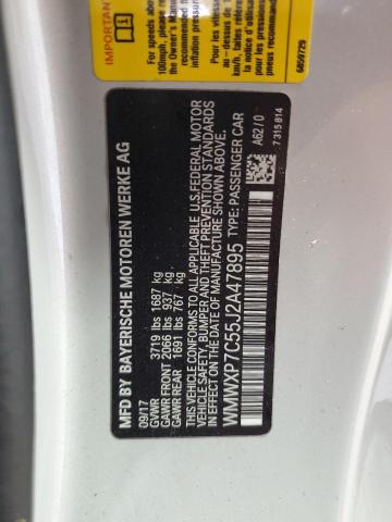 2018 MINI COOPER S WMWXP7C55J2A47895