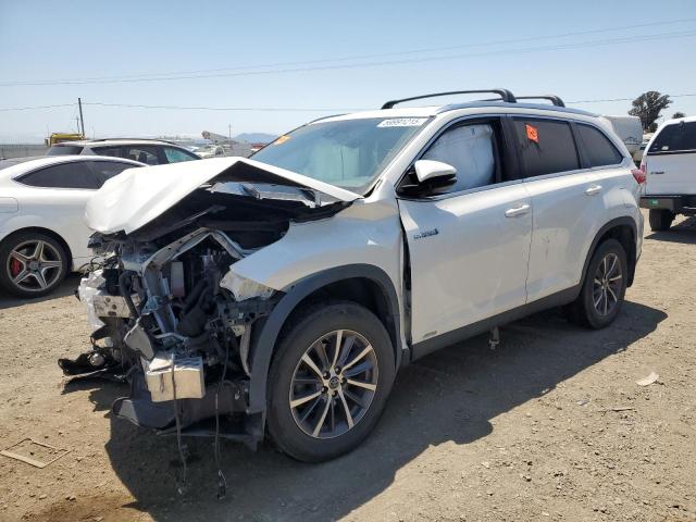 Vin: 5tdjgrfh7ks057104, lot: 59991215, toyota highlander hybrid 2019 img_1