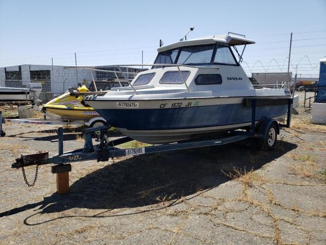 1986 MARLIN YACHT BOAT W/TRL #3182456896