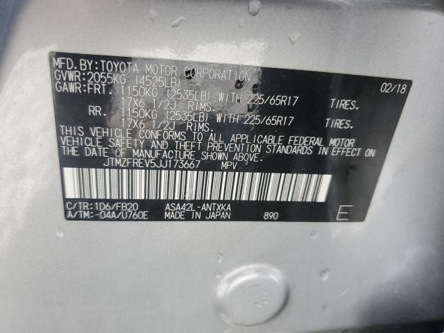 2018 TOYOTA RAV4 LE - JTMZFREV5JJ173667