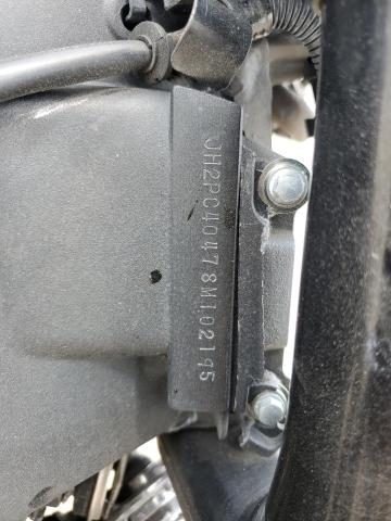 2008 HONDA CBR600 RR JH2PC40478M102195