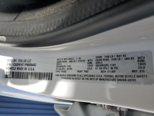 2023 RAM 1500 LIMIT 1C6SRFHT1PN509440