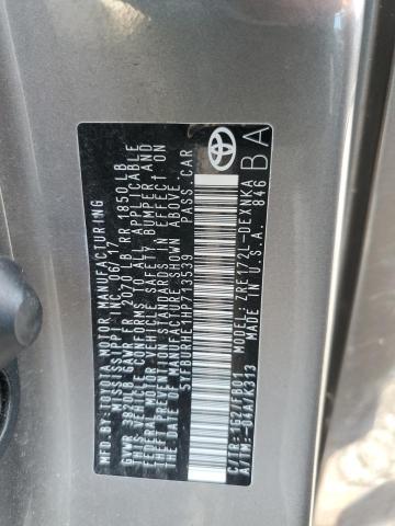 2017 TOYOTA COROLLA L - 5YFBURHE1HP713539