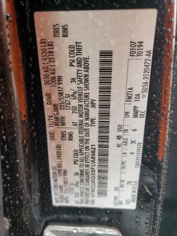 2015 FORD ESCAPE SE - 1FMCU0GX8FUA89821