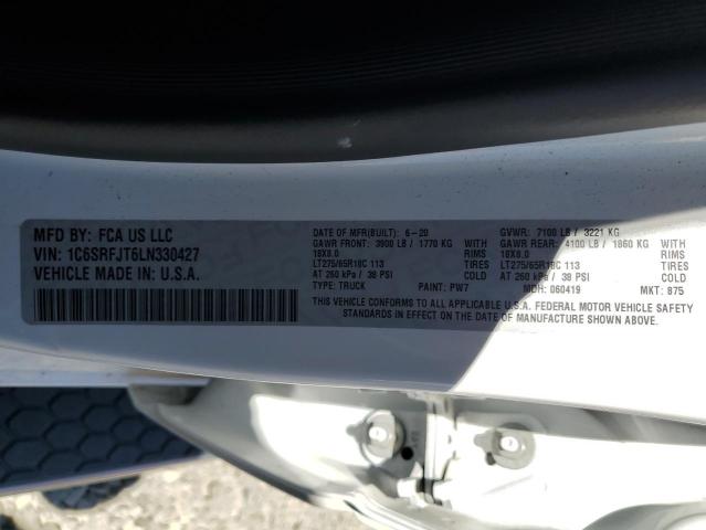 2020 RAM 1500 LARAM 1C6SRFJT6LN330427