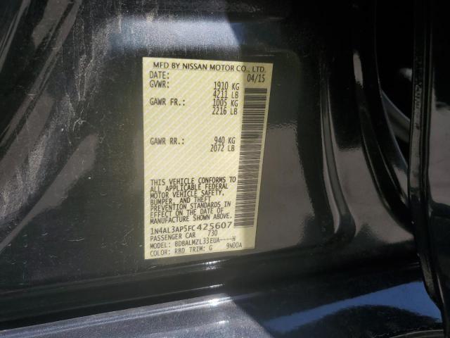 2015 NISSAN ALTIMA 2.5 - 1N4AL3AP5FC425607