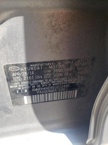 2014 HYUNDAI ELANTRA SE - KMHDH4AE6EU212490