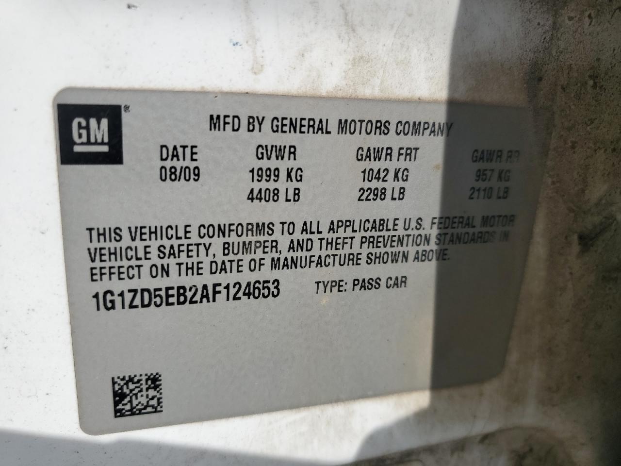 CHEVROLET MALIBU 2LT