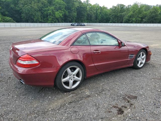 MERCEDES-BENZ SL 550 2007 red  gas WDBSK71F47F125314 photo #4