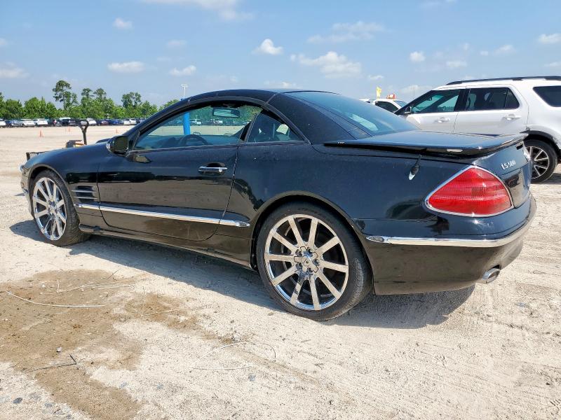 MERCEDES-BENZ SL 500R 2003 black  gas WDBSK75F33F010434 photo #3