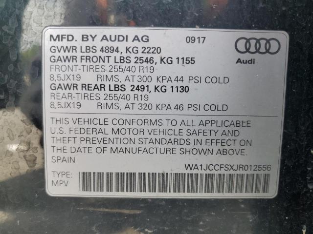 wa1jccfsxjr012556 - 2018 Audi Q3 Premium Plus - #62161455