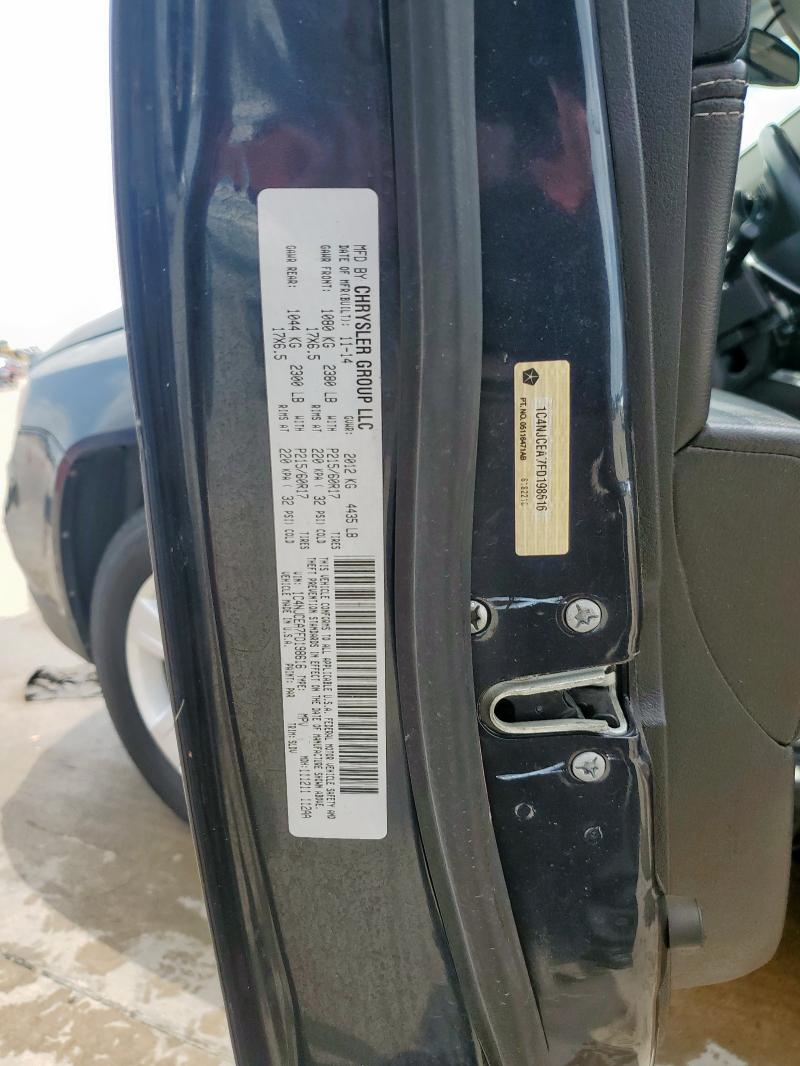 2015 JEEP COMPASS LA - 1C4NJCEA7FD198616