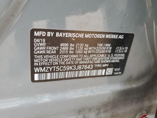 2019 MINI COOPER S C WMZYT5C59K3J87643